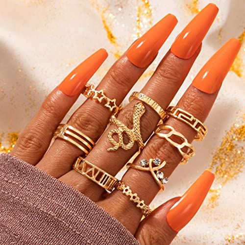 Contemporary Stackable Rings Set (Style 3)